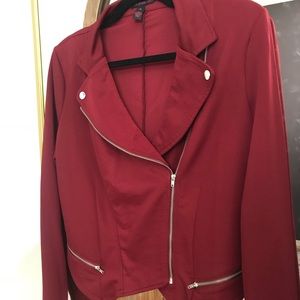 Zipper front jacket